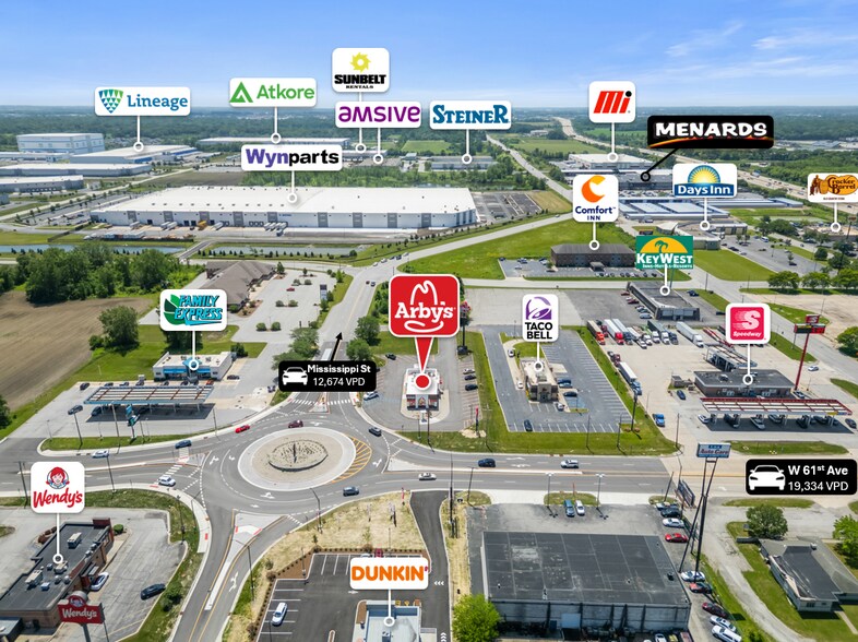 More Photos Of 4651 W 61st Ave, Hobart Fast Food For Sale