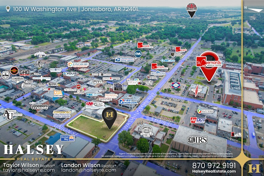 More Photos Of 100 W Washington Main, Jonesboro Land For Lease