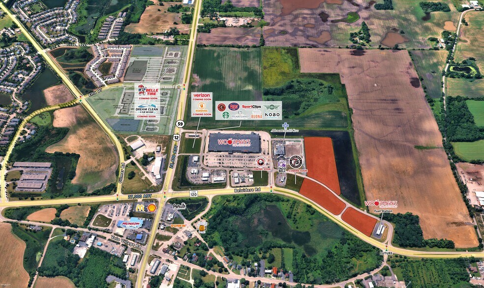 Primary Photo Of US Route 12 @ Route 120, Lakemoor Land For Lease