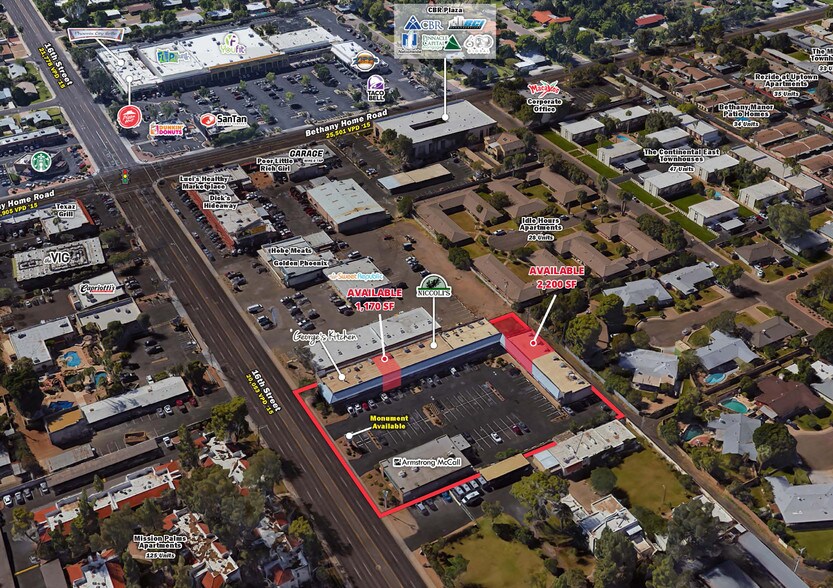 More Photos Of 6102-6120 N 16th St, Phoenix Unknown For Lease