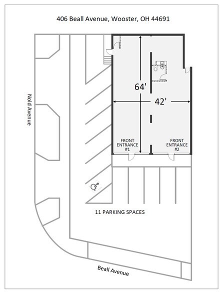 More Photos Of 406 Beall Ave, Wooster General Retail For Lease