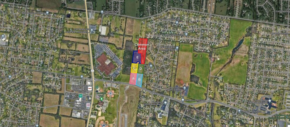 Primary Photo Of DeJarnett Ln @ Memorial Blvd, Murfreesboro Land For Sale