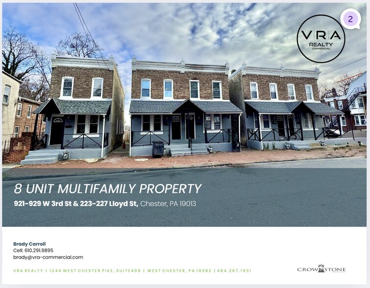Primary Photo Of 921-929 W 3rd st, Chester Multifamily For Sale