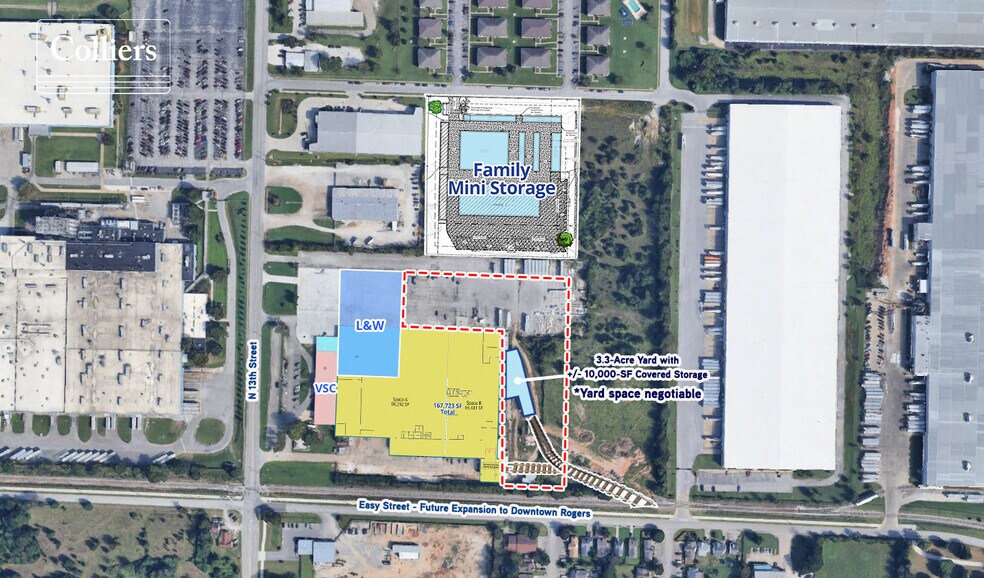 More Photos Of 1315 N 13th St, Rogers Industrial For Sale