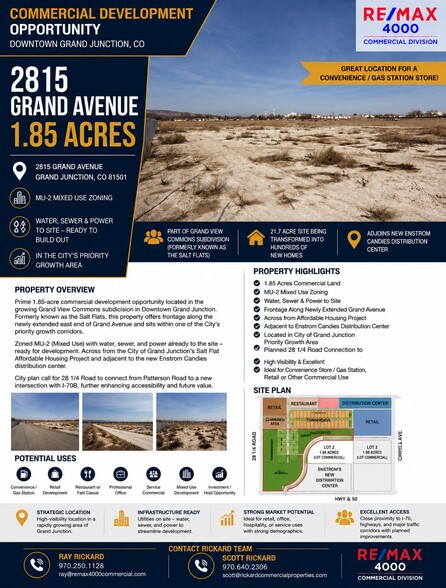 More Photos Of 2815 Grand Avenue, Grand Junction Land For Sale