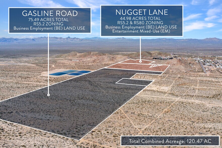 More Photos Of S Nugget Lane & S Gasline Road, Searchlight Land For Sale