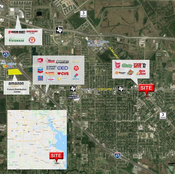 More Photos Of 310 Hwy 3, La Marque Freestanding For Sale