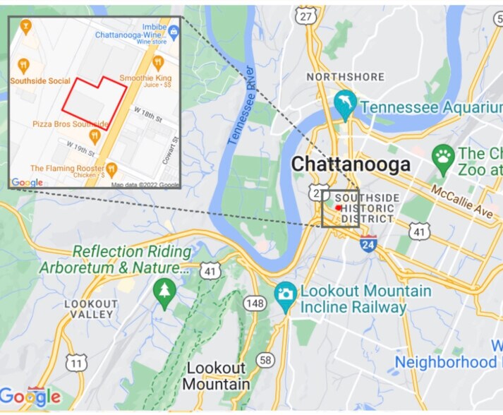 More Photos Of 1809 Broad St, Chattanooga General Retail For Sale