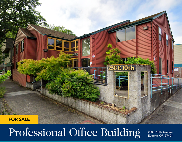 Primary Photo Of 258 E 10th Ave, Eugene Office For Sale