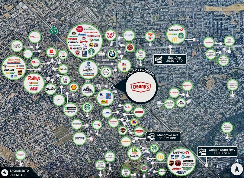 More Photos Of 675 Manzanita Ct, Chico Restaurant For Sale