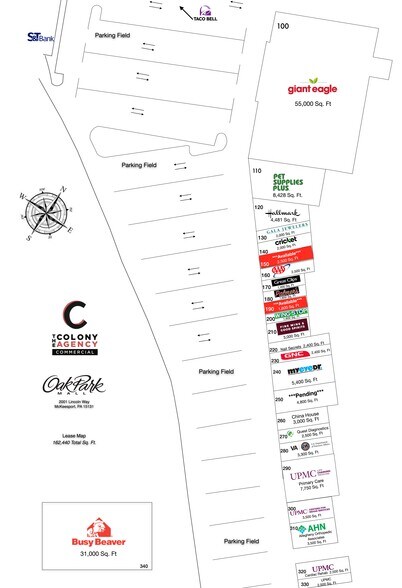 More Photos Of 2001-203 Lincoln Way, McKeesport Unknown For Lease