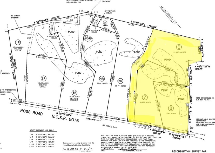 Primary Photo Of 3535 Ross Rd, Lillington Land For Sale