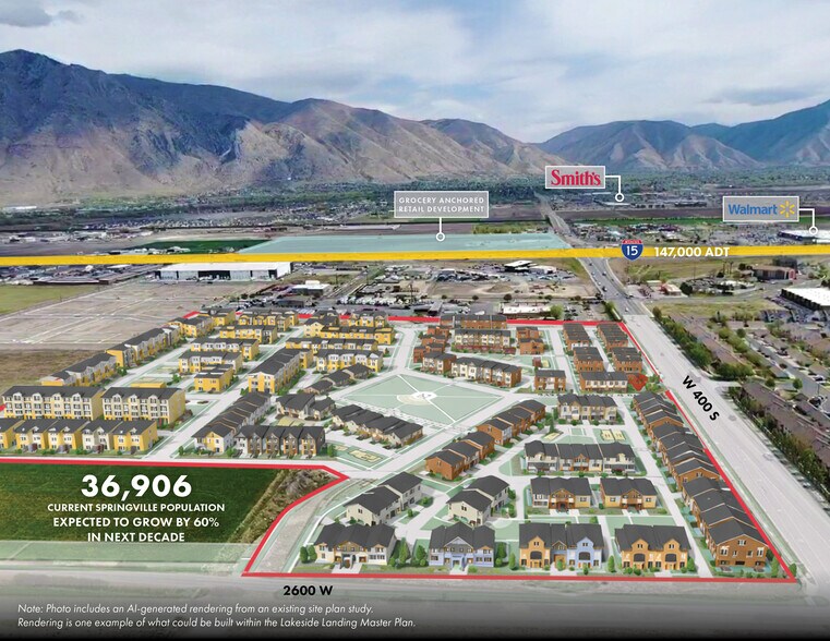 Primary Photo Of 2550 400 S, Springville Land For Sale