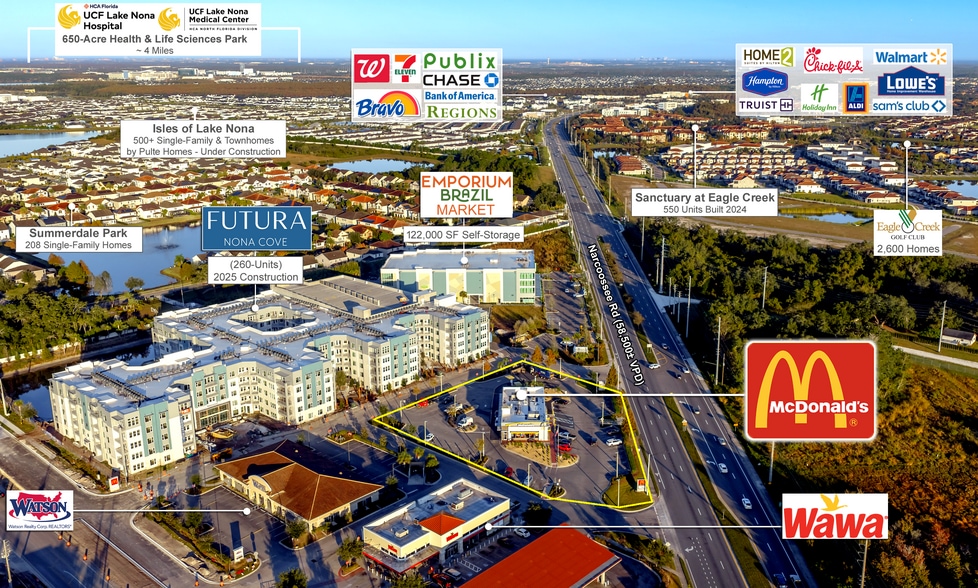 More Photos Of 14902 Narcoossee Rd, Orlando Restaurant For Sale