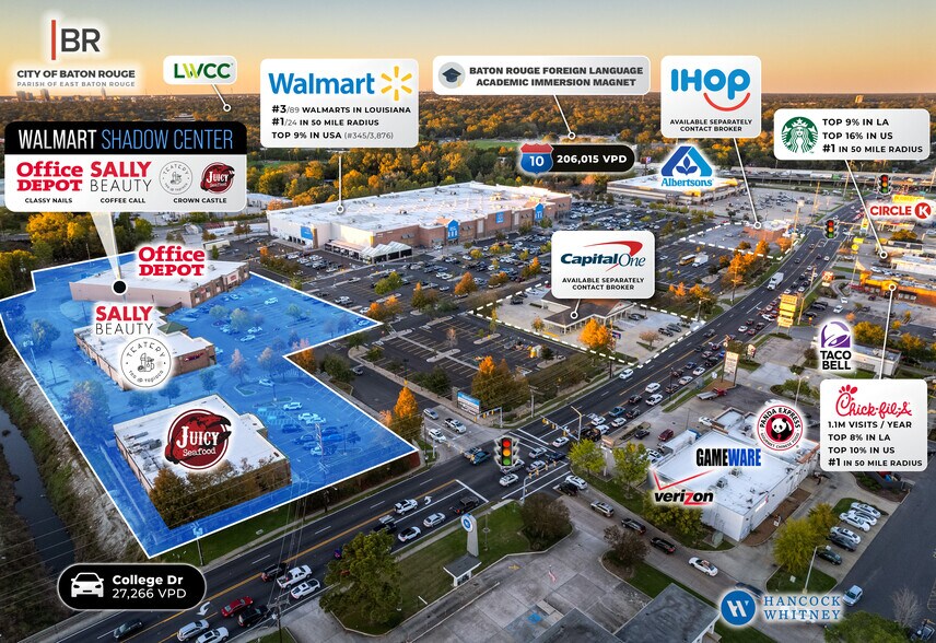 More Photos Of 3132 College Dr, Baton Rouge Freestanding For Lease