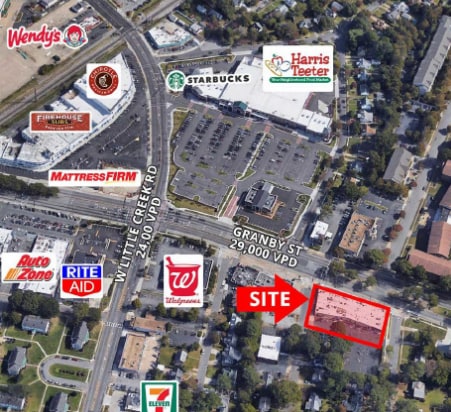 More Photos Of 7401-7435 Granby St, Norfolk Storefront For Lease