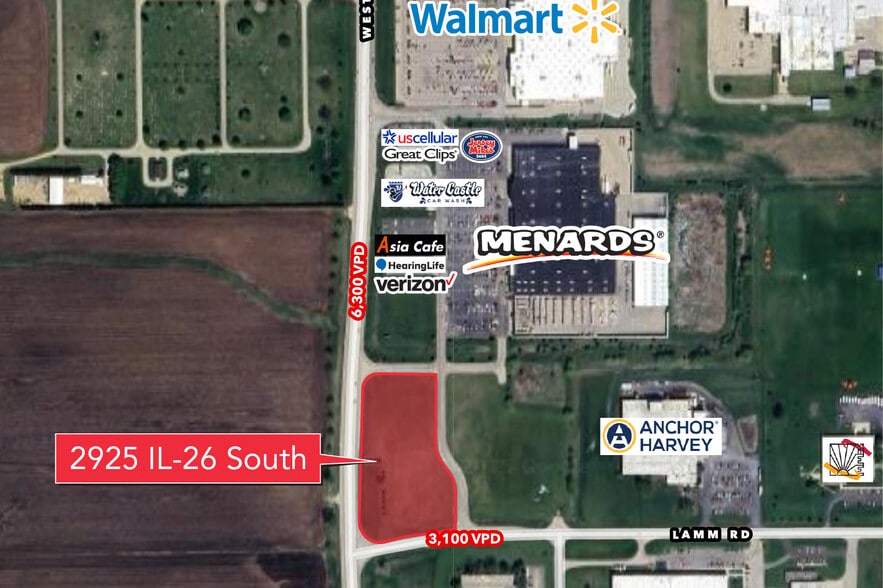 Primary Photo Of 2925 Illinois Route 26 S, Freeport Land For Lease