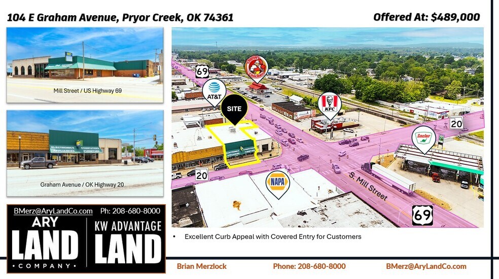 More Photos Of 104 E Graham Ave, Pryor General Retail For Sale