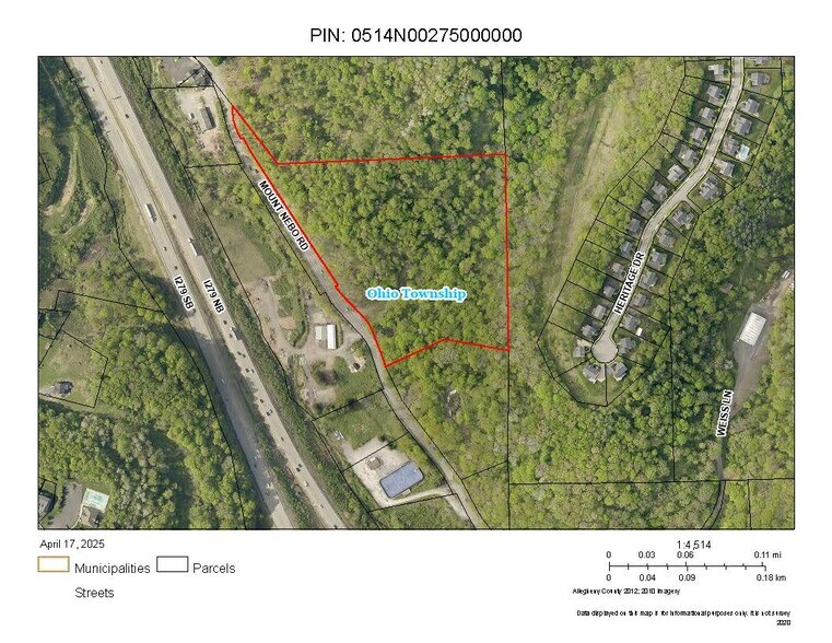 More Photos Of 00 Mt Nebo Rd, Pittsburgh Land For Sale