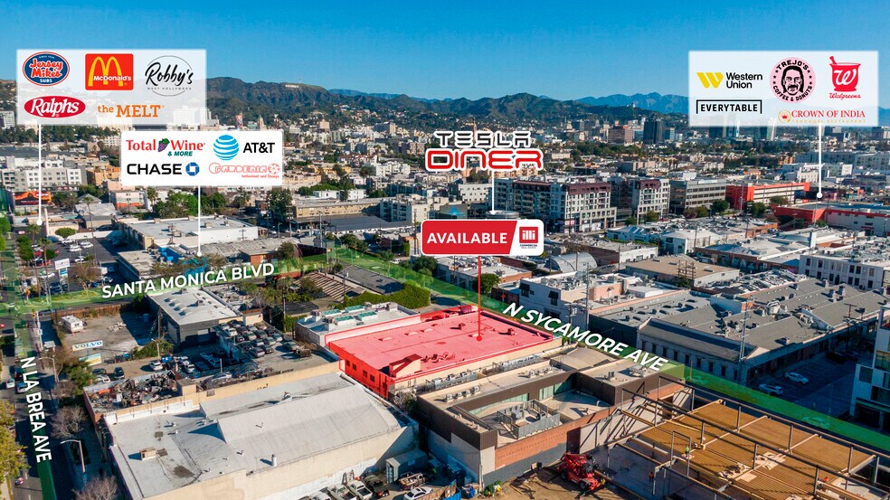 More Photos Of 1033 N Sycamore Ave, Los Angeles Flex For Lease