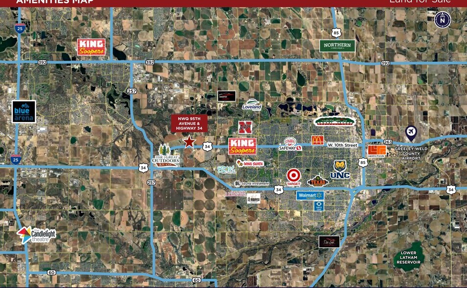 More Photos Of 95TH AVENUE & HIGHWAY 34, Greeley Land For Sale