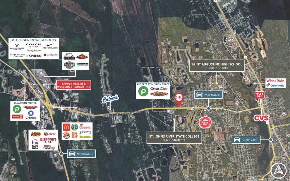 More Photos Of 45 Village Crossing Ct, Saint Augustine Storefront Retail Office For Lease