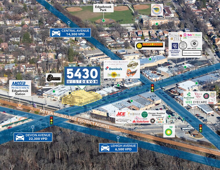 More Photos Of 5430 W Devon Ave, Chicago Storefront Retail Office For Sale