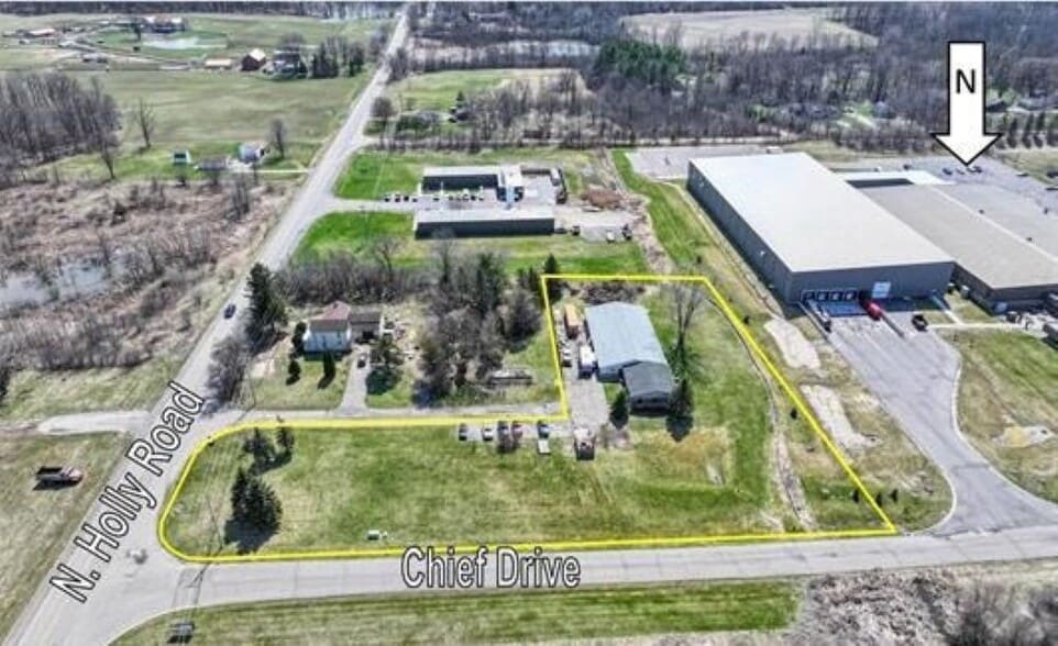 More Photos Of 10460 N Holly Rd, Holly Warehouse For Sale