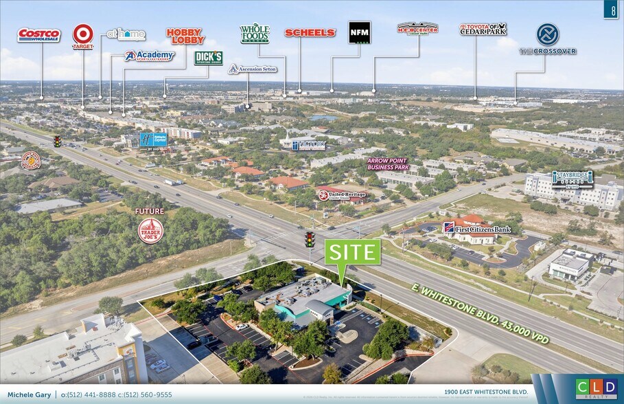 More Photos Of 1900 E Whitestone Blvd, Cedar Park Freestanding For Sale