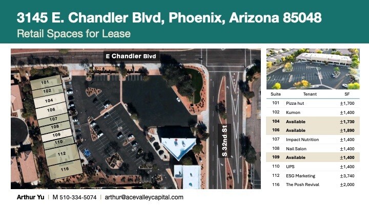 More Photos Of 3145 E Chandler Blvd, Phoenix Unknown For Lease