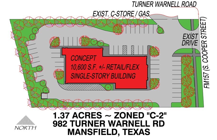 More Photos Of 982 Turner Warnell Rd, Mansfield Land For Sale