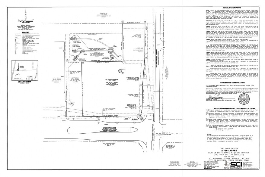 More Photos Of 1702 Wilmeth, McKinney Land For Sale