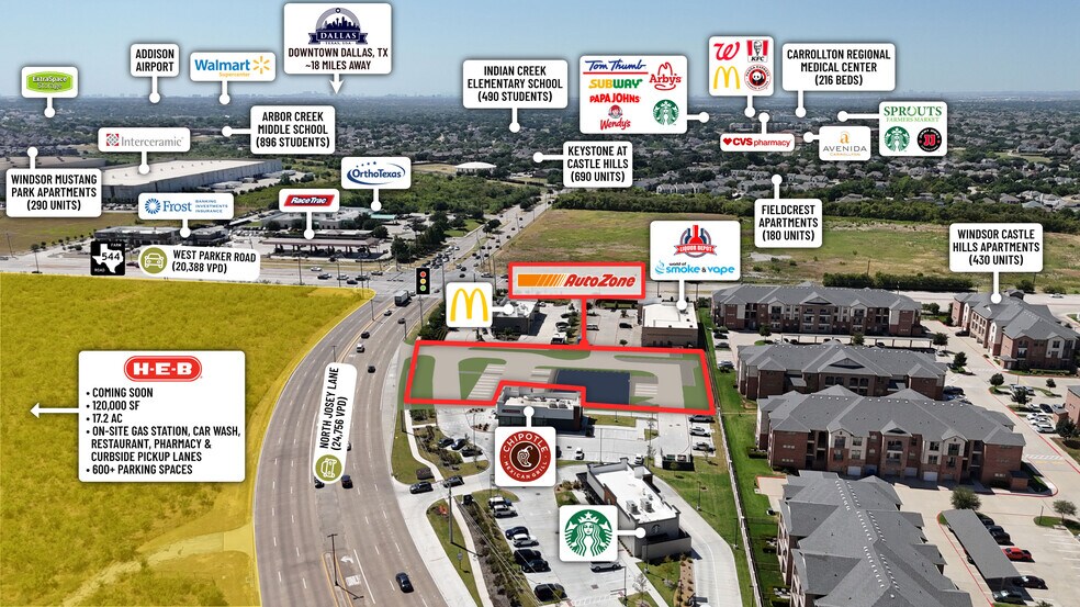 More Photos Of 4815 Josey ln, Carrollton Auto Repair For Sale