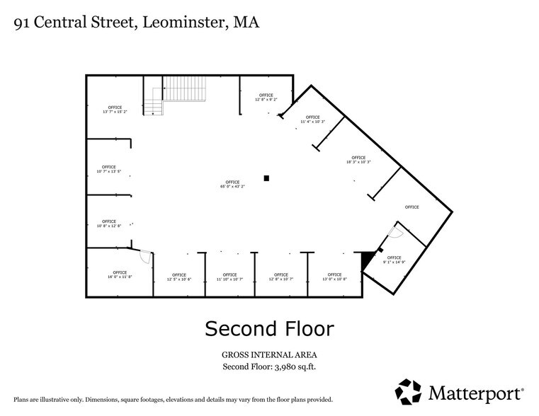More Photos Of 91 Central St, Leominster Freestanding For Lease
