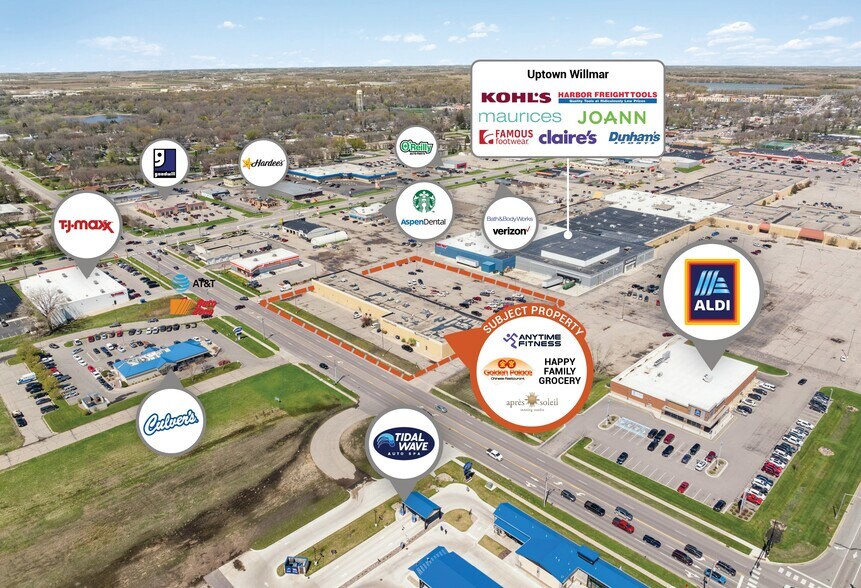 More Photos Of 1605 1st St S, Willmar Storefront For Lease