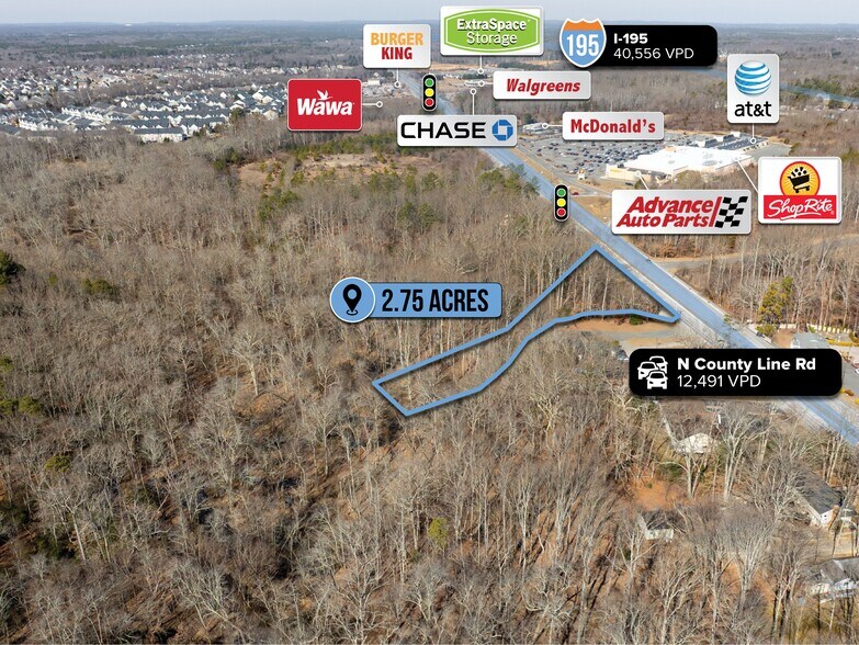 More Photos Of 225 County Line Rd, Jackson Land For Sale