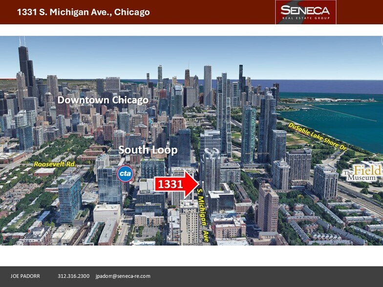 More Photos Of 1331 S Michigan Ave, Chicago Storefront Retail Office For Sale