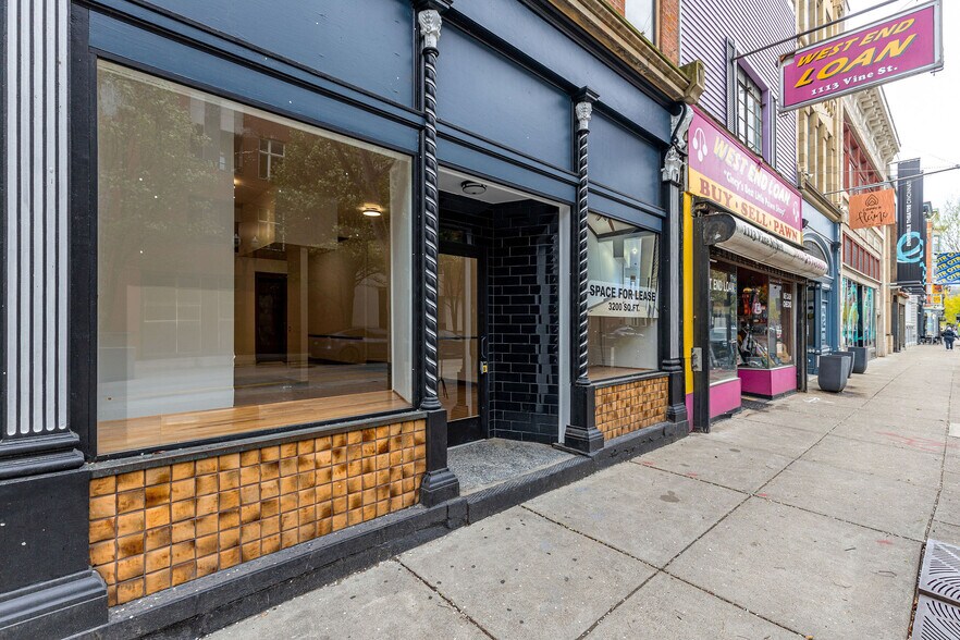 More Photos Of 1107-1111 Vine St, Cincinnati Storefront Retail Residential For Lease