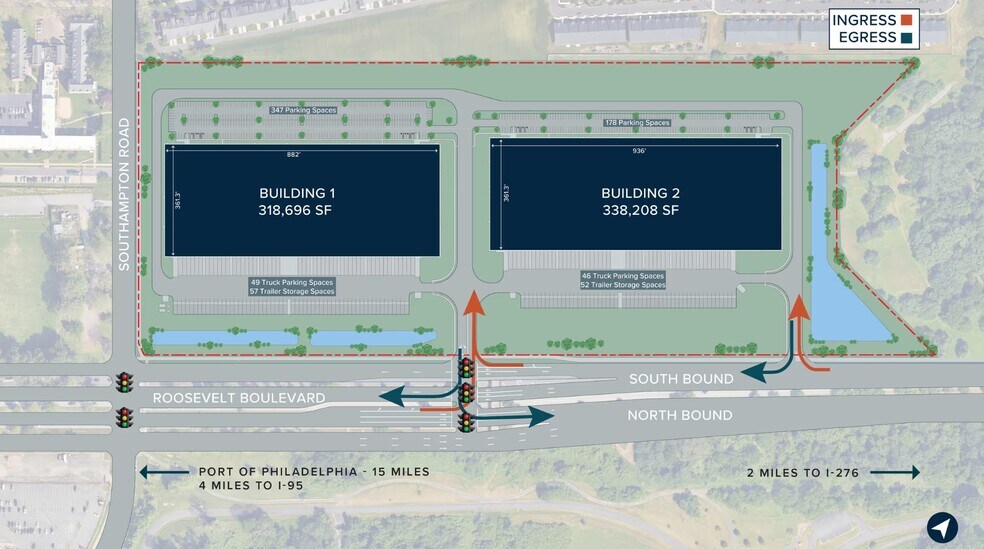 More Photos Of 15000 Roosevelt Blvd, Philadelphia Distribution For Lease