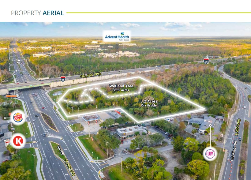 More Photos Of 6010 Highway 100, Palm Coast Land For Sale