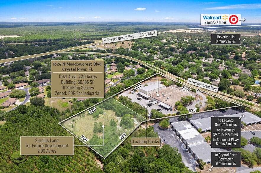 More Photos Of 1624 N Meadowcrest Blvd, Crystal River Manufacturing For Lease