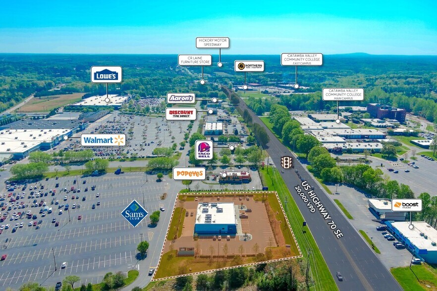 More Photos Of 2425 US Highway 70 SE Hickory Nc, Hickory Storefront For Sale