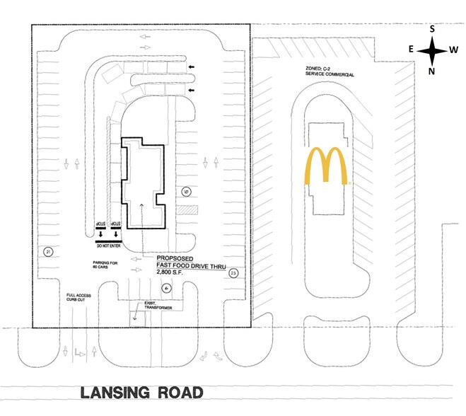 More Photos Of 8780-8790 E Lansing Rd, Durand Restaurant For Lease