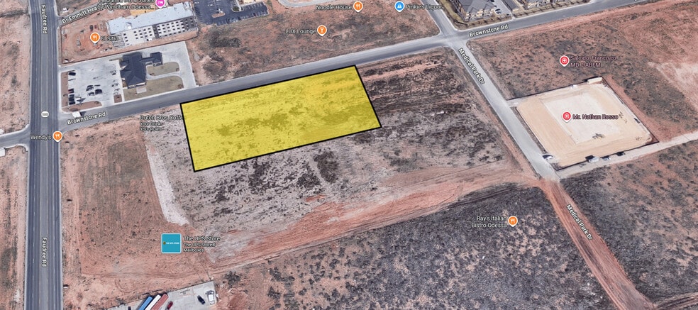 Primary Photo Of Brownstone Road, Odessa Land For Sale