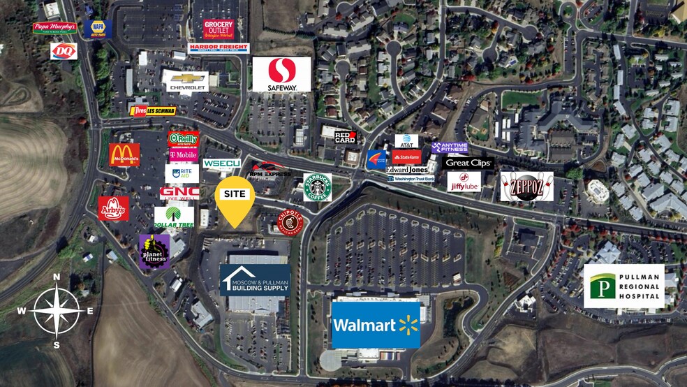 More Photos Of 435 SE Brelsford Dr, Pullman Storefront Retail Office For Lease