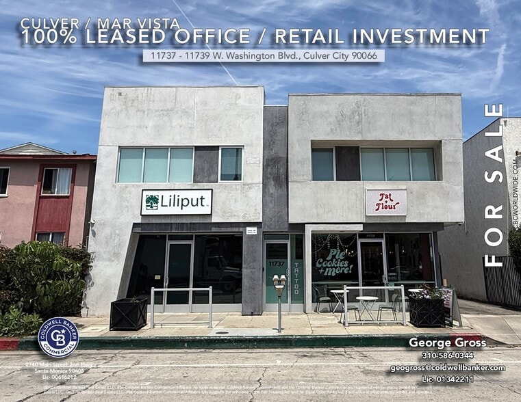 Primary Photo Of 11737-11739 W Washington Blvd, Los Angeles Storefront Retail Office For Sale