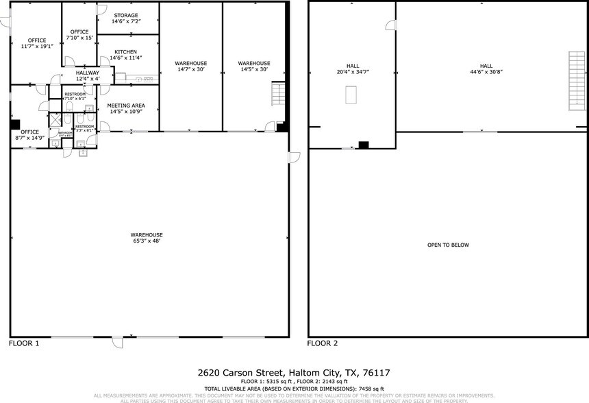 More Photos Of 2620 Carson St, Haltom City Light Distribution For Lease