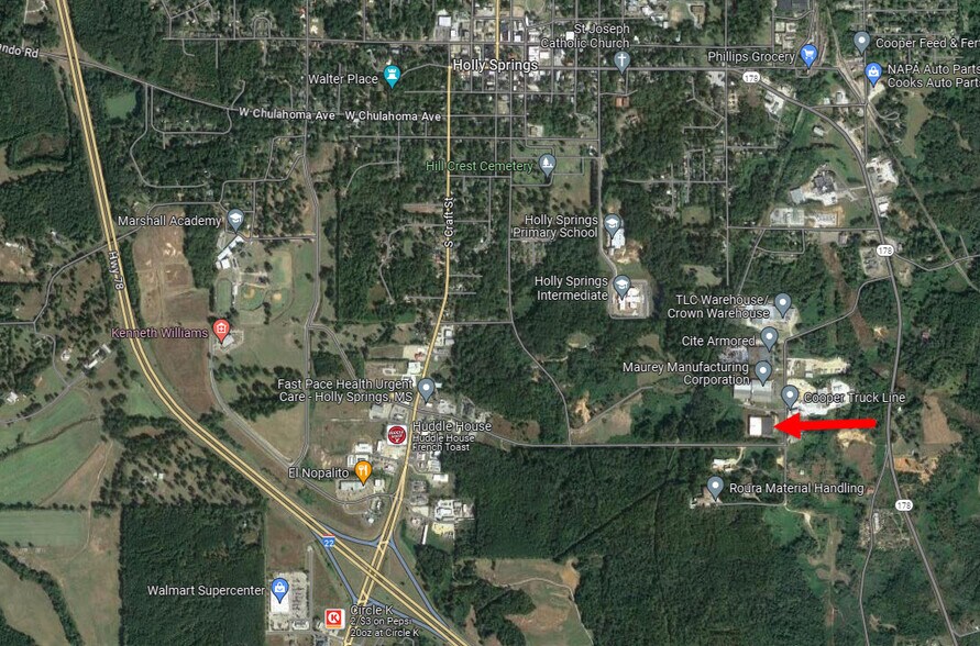 More Photos Of 400 E Industrial Park Rd, Holly Springs Manufacturing For Lease