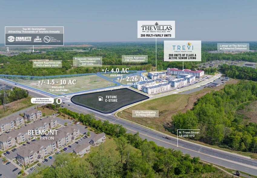 More Photos Of 12440 Tryon St, Charlotte Land For Sale