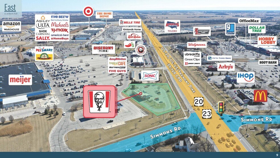 More Photos Of 10200 Olde Us 20, Rossford Fast Food For Sale